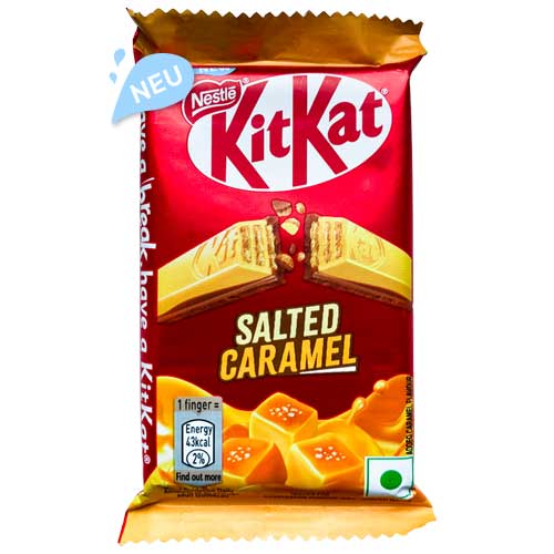 kitkat salzig karamell weiße schokolade neu 