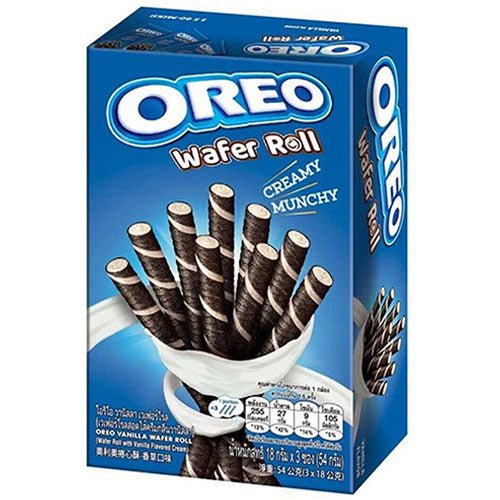 Oreo Wafer Roll Vanilla 54g - snaxxs.de